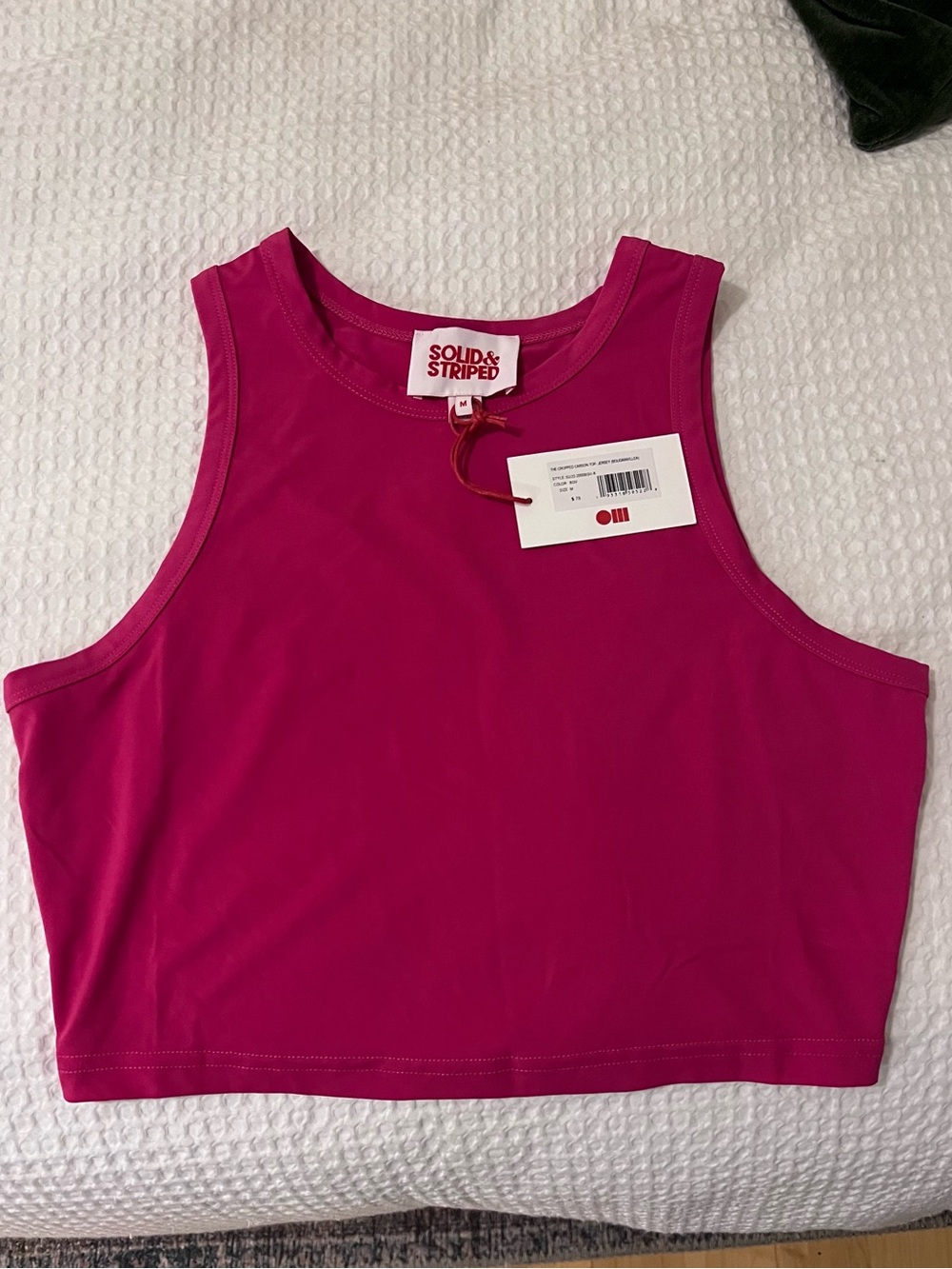 NWT SOLID & STRIPED Cropped Carson Top